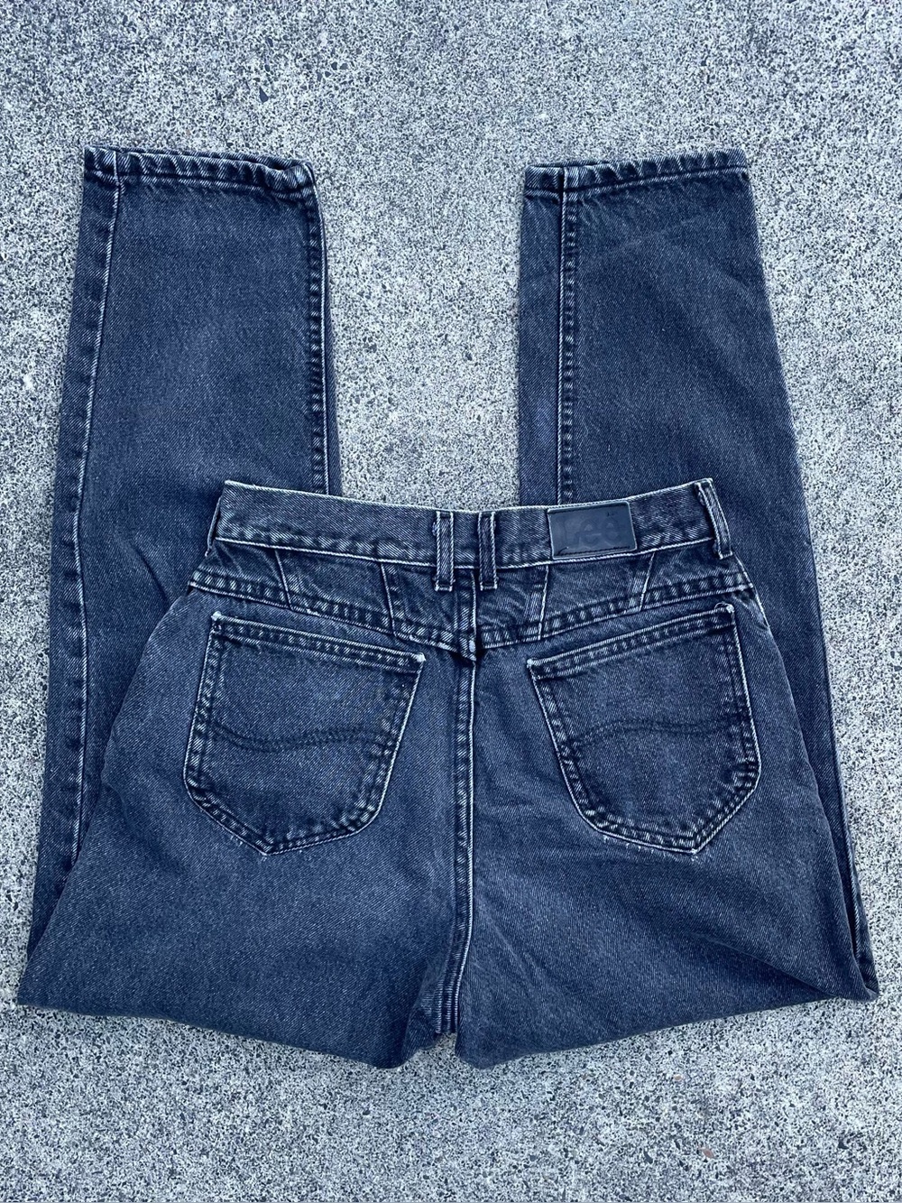 Vintage 90s black Lee jeans size 27x27